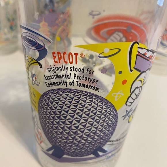 Disney World 25th Anniversary Glasses from McDonald’s - Picture 9 of 16